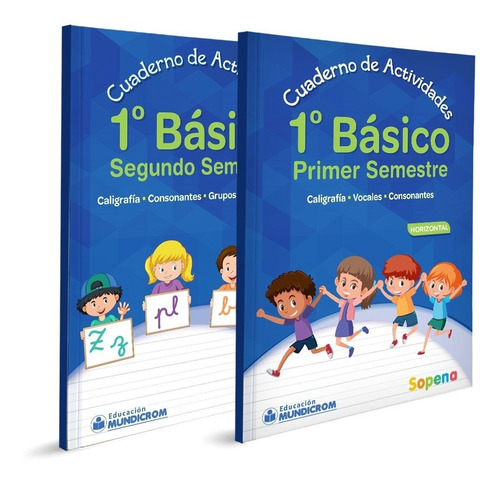 Pack Oferta Cuadernos De Caligrafia 1 Basico Horizontal