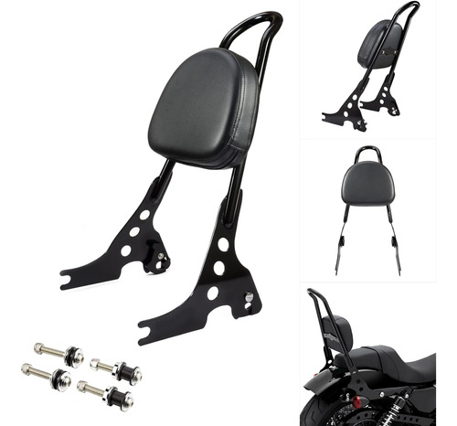 Respaldo De Pasajero Desmontable Sissy Bar Pad Compatible 20