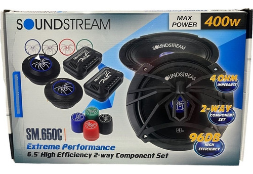 Soundstream Set Medios 2 Vias 6.5