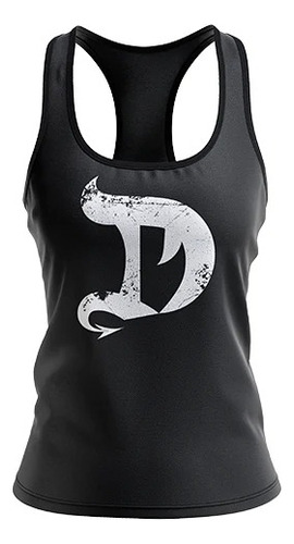 Tank Camisa Deportiva Mujer Gym Fitness Dragon Pharma Women