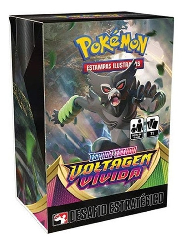 Desafio Estratégico Voltagem Vívida Ee4 - Pokémon