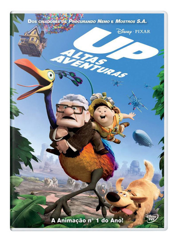 Dvd Disney Up: Aventuras Com Balões - Vendedor E Explorador