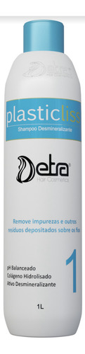 Shampoo Linha Plastic Liss Detra Passo 1 Pre Progressiva