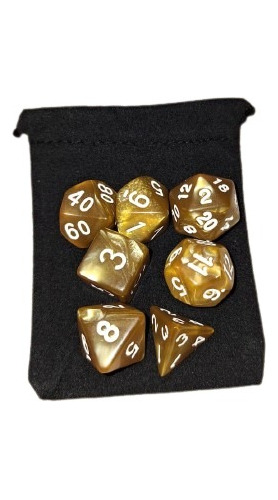 Set 7 Dados Rol / Colores Varios