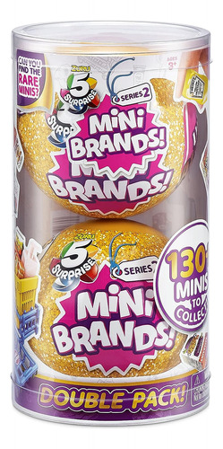 5 Surprise Mini Brands Series 2 De Zuru (2 Paquete) Amazon E