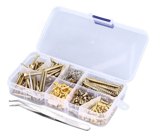Kit De Conjunto De Molas Para Guitarra Screw Iron Bridge Ass