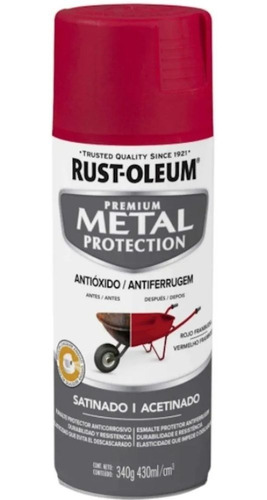 Pintura En Aerosol Rust Oleum Antioxido Metales Satinado