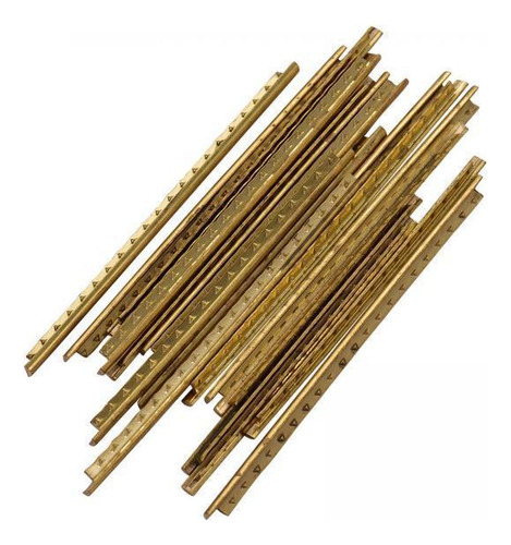 4 X 20 Peças De Fios De Traste De Guitarra Fretwire Latão