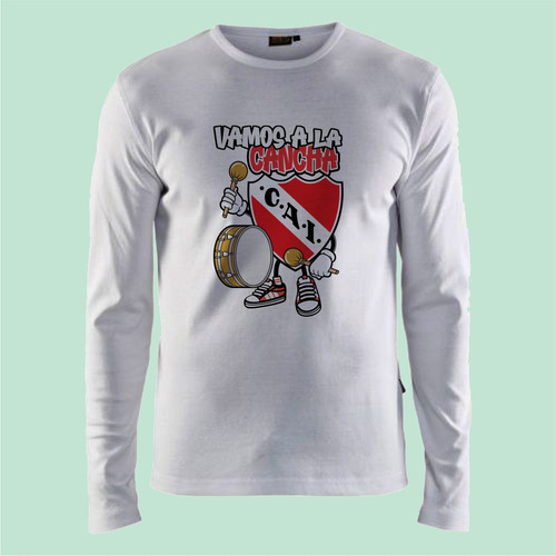 Remeras Manga Larga Independiente Adultos Termicas - 9001