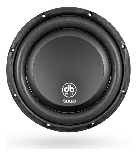 Subwoofer Db Drive Plano Slim 10 K5f 10d4 500w Amplificador