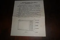 Comprar Philco Televisor Modelo 4860 Papeleria 