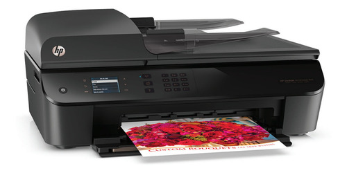 Impresora a color multifunción HP Deskjet Ink Advantage 4645 con wifi negra 100V/240V