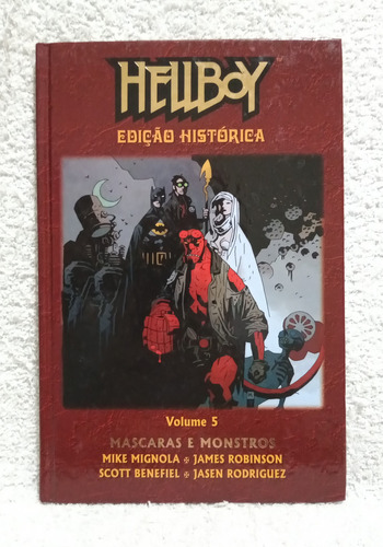 Hq Hellboy - Máscaras E Monstros Volume 5 (Usado)