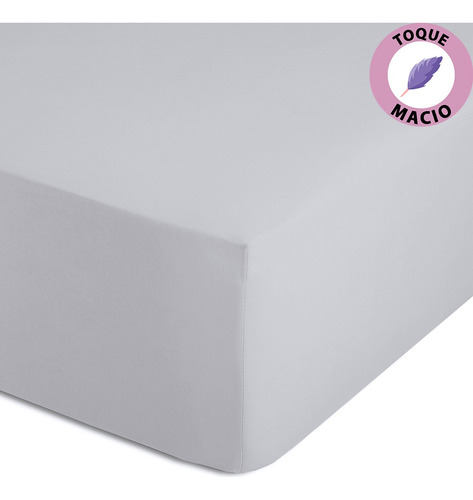 Lençol Solteiro 100% Algodão Elástico Percal 130 Fios Dohler