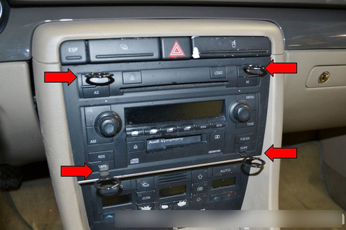 Marco Adaptador 2 Din Audi A4 B6 2001 - 2008