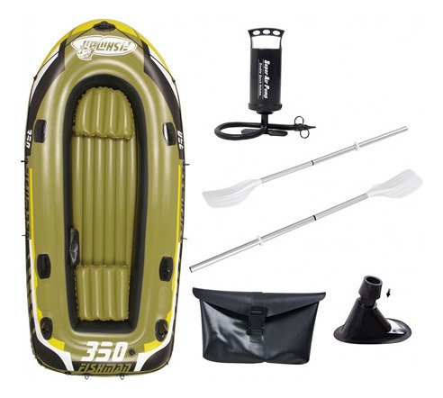 Bote Safari Fishiman 350 Set 3+1 Pers 0.55mm + Remos