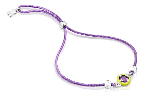 Pulsera De Cordón Morado Vibrant Colors Tous