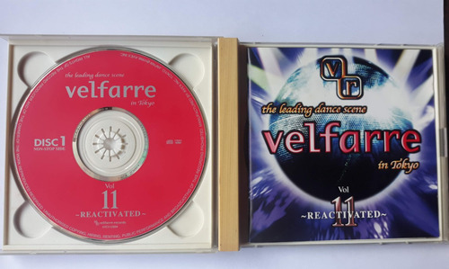 Cd Duplo Velfarre - Vol. 11 Reactivated - Importado Japão