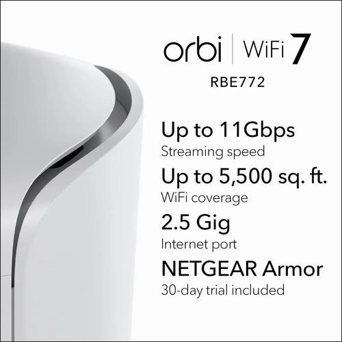 Sistema Orbi 770 Wifi 7 Mesh Tri-banda Router Y Extensor