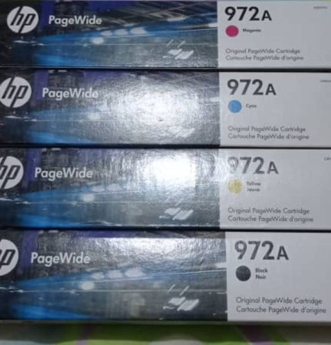 Cartuchos De Plóter Hp 972a Originales 100% Garantizados 