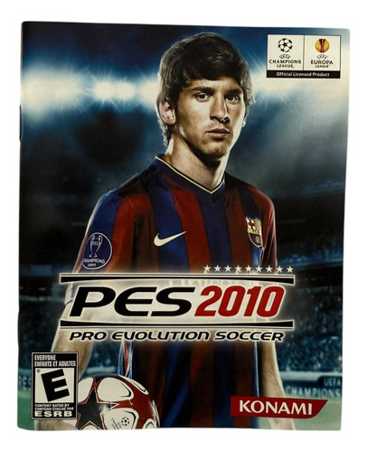 Pes Pro Evolution Soccer 2010 Para Playstation 3 Físico (Usado)
