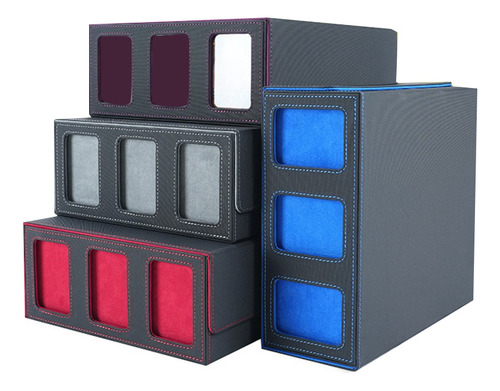 Caja De Almacenamiento Para Tarjetas Coleccionables Con Vent