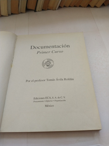 Documentación Thomas Ávila Roldán Ediciones Eca (Usado)