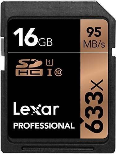 Tarjeta de memoria Lexar LSD16GCBNL633  Professional 633x 16GB