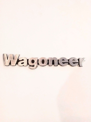 Emblema Letra Jeep  Wagoneer Doble Tracción 