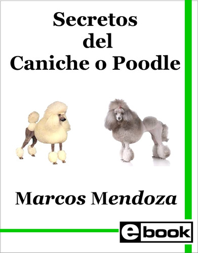 Poodle Libro Adiestramiento Canino Cachorro Adulto Crianza