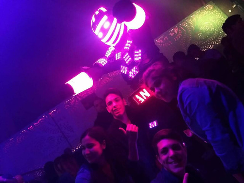 Show De Robot Led Megaman El Mejor Show Promo! Enviar Al Wsp