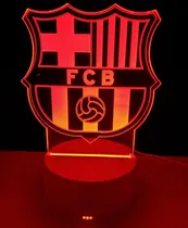 Comprar Famvacor Lámpara Mesita De Noche Futbol Barcelona Ilusión