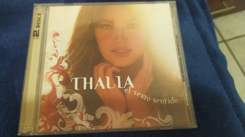 Thalia Cd+dvd Doble El Sexto Sentido Excelente.