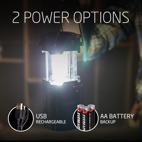 Linternas Led Recargables Para Campamento Paquete De 4