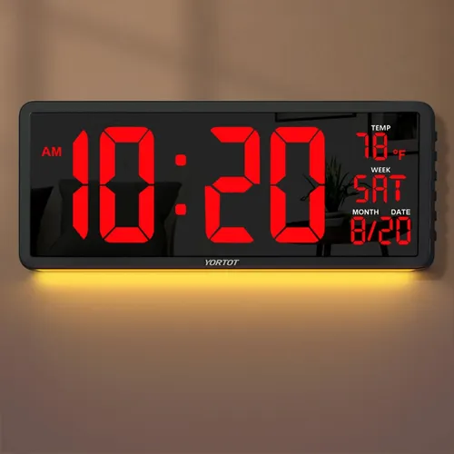 Reloj digital gigante sale