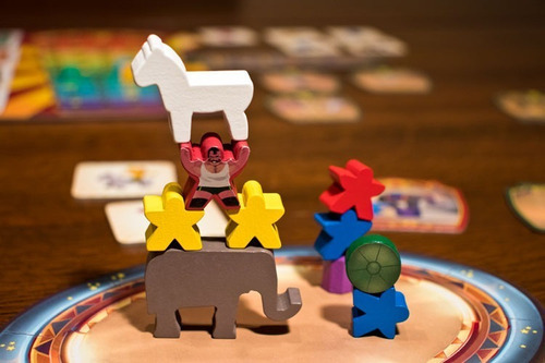 Meeple Circus Juego De Mesa En Español