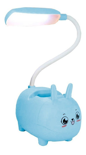 Imagen 1 de 10 de Velador Led Flexible Lampara Porta Celular Perrito Recargabl