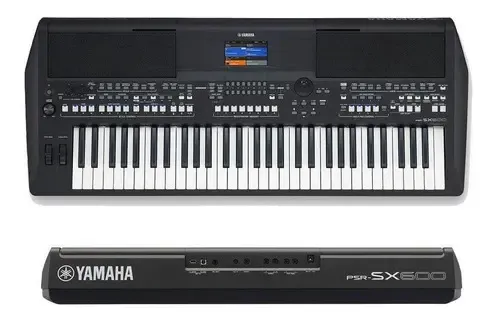 Teclado Arranjador Yamaha Psr-sx600 61 Teclas Preto