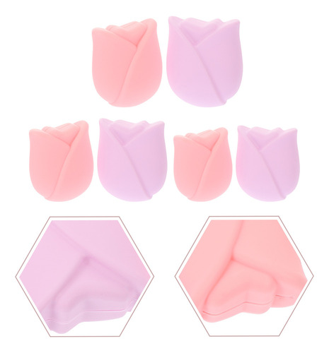 Fundas Protectoras De Silicona Para Brochas De Maquillaje