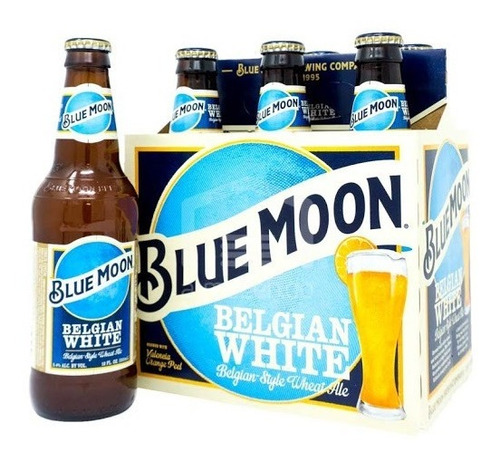 Cerveza Blue Moon Belgian White Trigo Porron 355cc X 6 Unid.