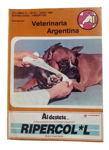 Revista Veterinaria Argentina N° 52 Abril 1989