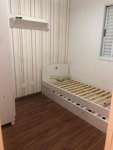 Apartamento Com 3 Dormitórios À Venda, 69 M² Por R$ 560.000,00 - Tatuapé - São Paulo/sp - Ap2818