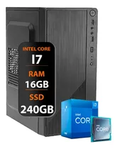 Comprar Pc Computador Cpu Intel Core I7 Ssd 240gb \u002F 16gb Memória Ram