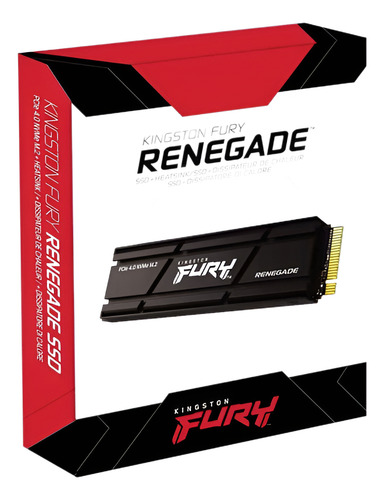 Unidad Ssd M.2 Nvme Kingston Fury Renegade+disipador 2t Ps5