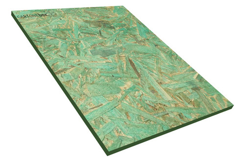 Prateleira Osb Verde 85,5x73 Cm Chapa 14mm Peça 73x85,5