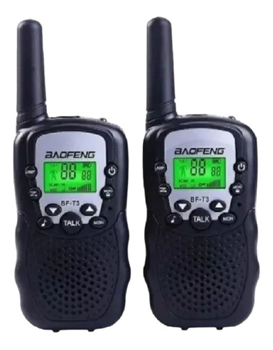 Pack 2 Radio Walkie Talkie Woki Toki Niño Intercomunicador