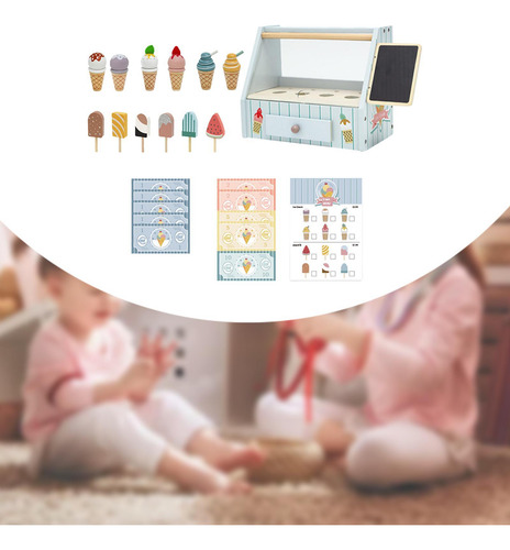 Juego De Mesa De De Madera, Juego De Simulación, Cocina,
