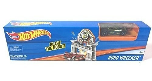 Hot Wheels Robo Wrecker Track Set Por Hot Wheels