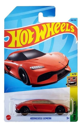 Hotwheels  Koenigsegg Gemera (exotics 4/10) Año 2024