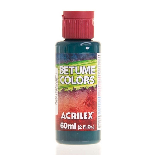 Betume Colours Azul Zinabre 60ml - Acrilex